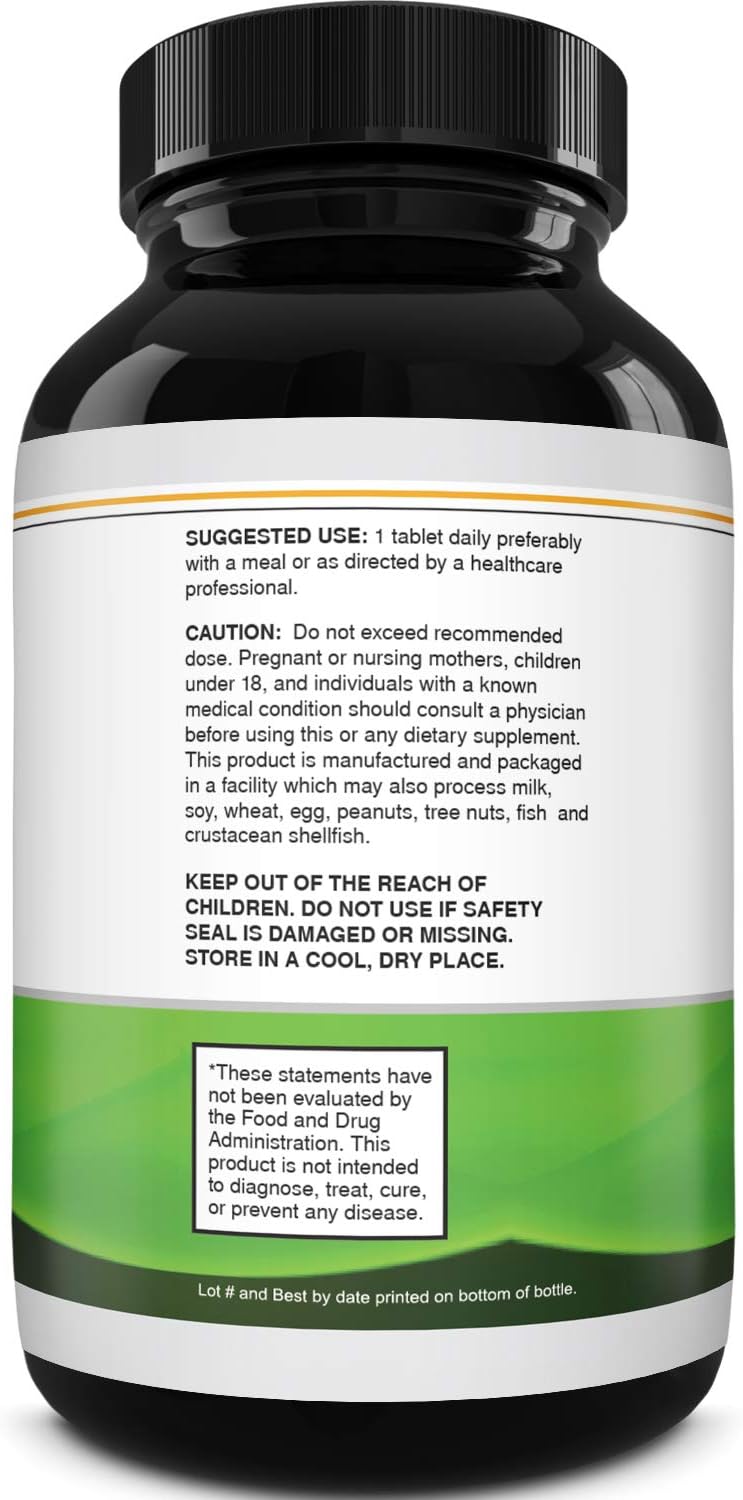 Pure Zinc Supplement 50 mg - Zinc Immune System Booster and Natural Zinc Supplement for Mood Boost Heart Health Brain Support with Hair Skin and Nails Vitamins - Zinc 50mg Immune Support Supplement: Health & Personal Care