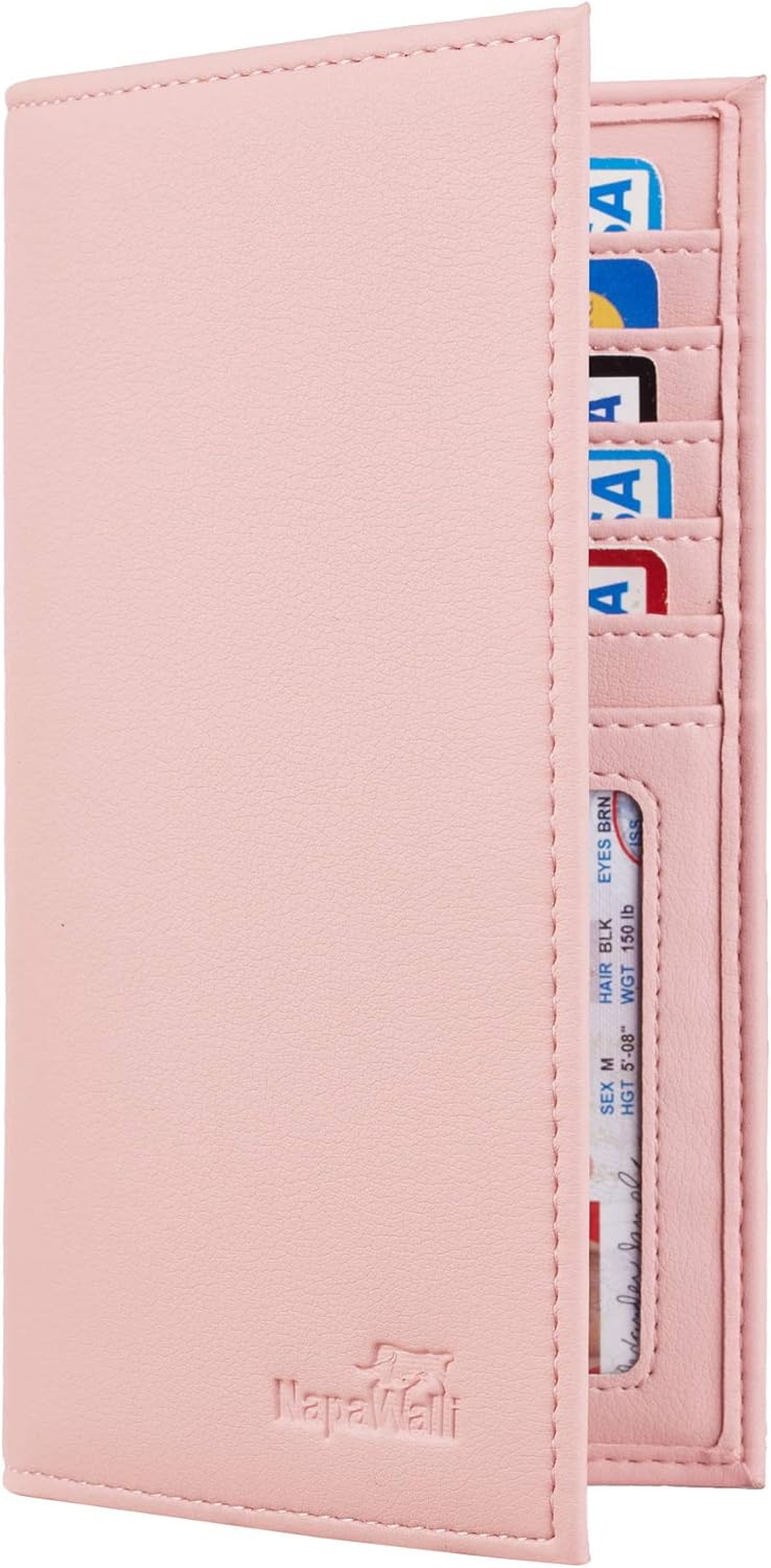 Toughergun Vegan Leather Checkbook Cover For Men & Women Card Holder Wallet RFID Blocking (vintage green): Shoes