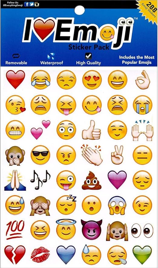 emoji stickers amazonca home kitchen