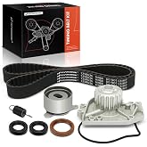 A-Premium Timing Belt Kit with Water Pump Compatible with Honda, Acura | for Honda CR-V CRV 1997-2001 &amp; Acura Integra 1996-2001, DOHC L41.8L 2.0L