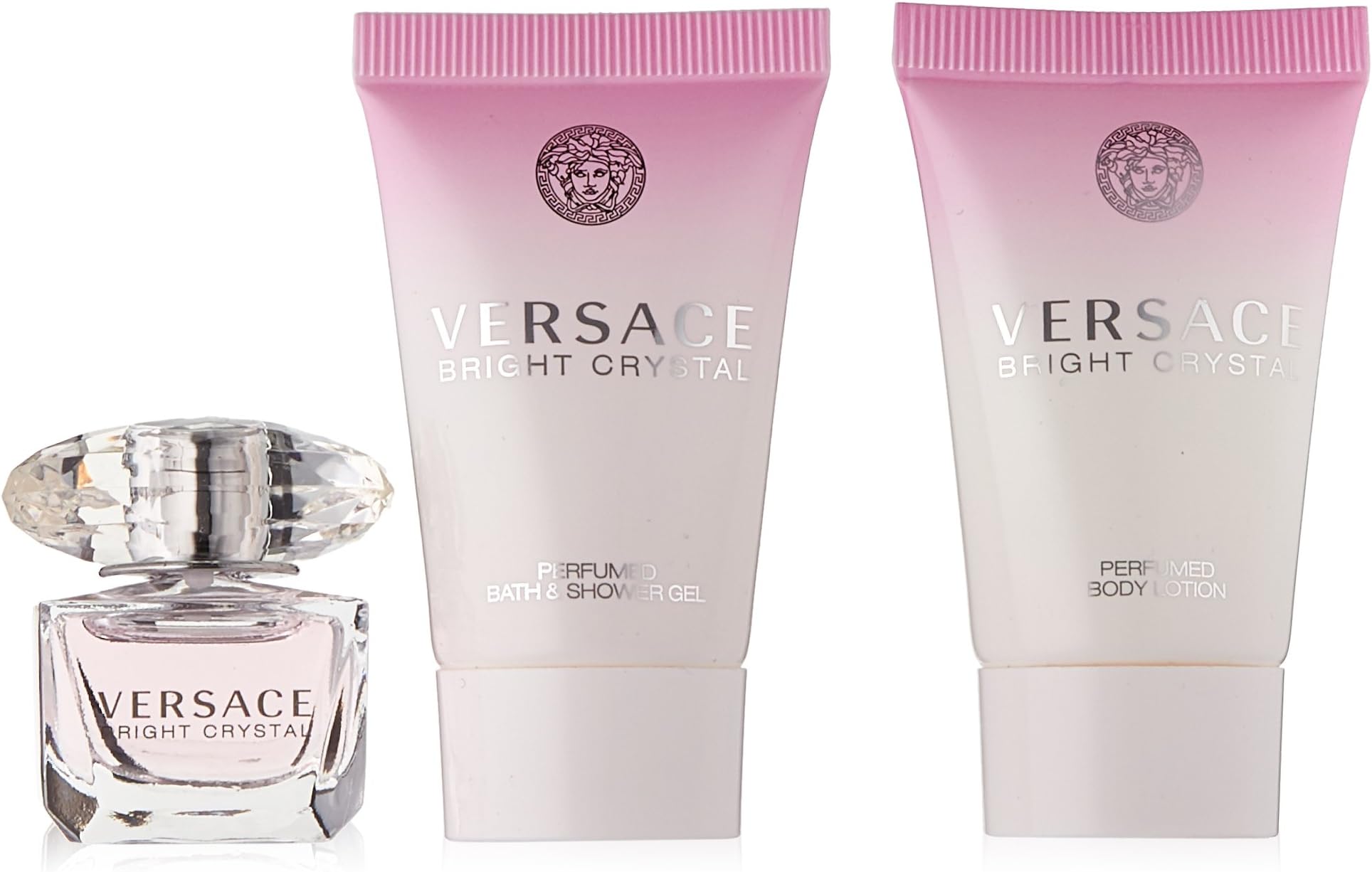 Versace Bright Crystal 3 Piece Miniature Set