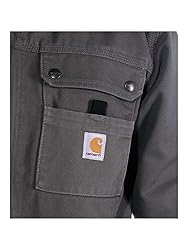 Carhartt Mens Relaxed Fit Washed Duck Sherpa-lined