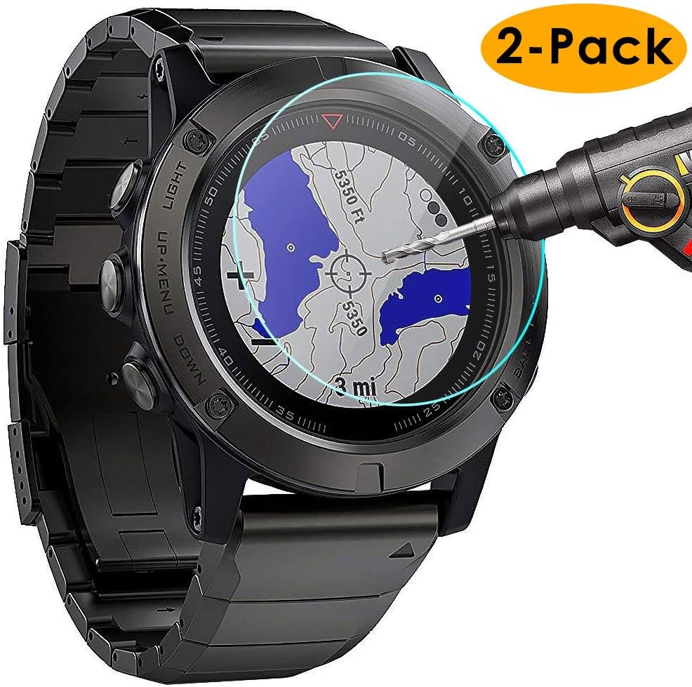 garmin fenix 5 plus sapphire screen protector