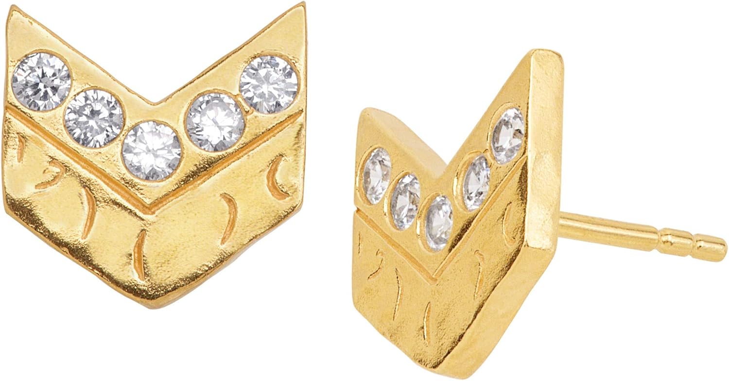 something sparkly spade studs