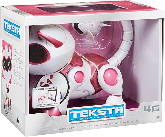 Splash Toys Robot Chat Interactif Teksta Kitty Amazon Fr Jeux Et Jouets