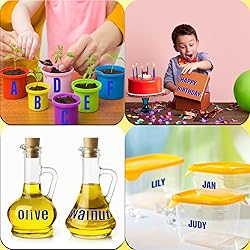 810 Pieces 10 Sheets Letter Stickers,Self Adhesive