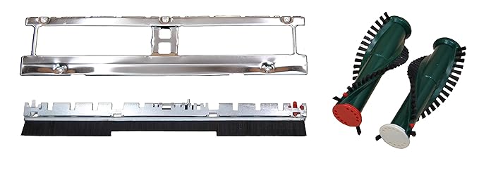 Spar Set Ble-Fro-Bü geeignet zur Reparatur Vorwerk EB 350 351 bestehend aus 1 x Bodenblech, 1 x Frontbürste, 1 x Ersatzbürste