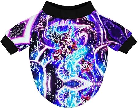 Amazon 冬の最新版 ペット服 人気犬の服 犬服 秋冬 シャツコート コットン製 秋 冬 秋冬服 シャツ 犬洋服ｔ ワンちゃん スポーツ服 秋冬衣装 柔らかい アウトドア防寒 厚い 犬猫用 小型犬 中型犬コート お散歩お出かけ服 可愛い 着物 記念撮影 ドラゴンボール