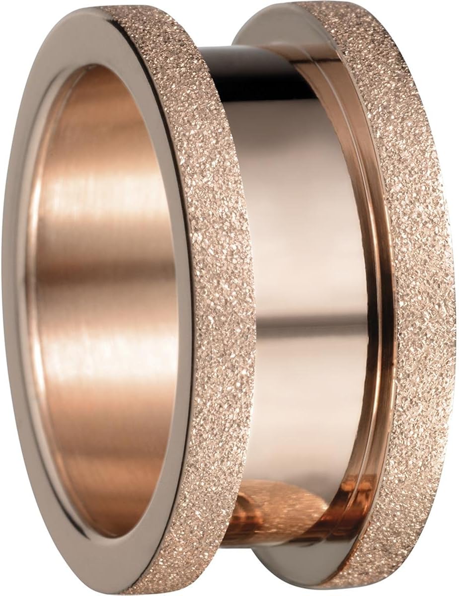 Bering Women S Outer Ring In Sparkling Rose Gold Collection 527 39 84 Us 8 Bering Amazon Ca Jewelry