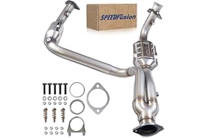 SPEEDFusion Catalytic Converter Fit for 1999 2000 2001 2002 2003 2004 2005 2006 Chevy Silverado 1500/Avalanche/Suburban/Tahoe, GMC Sierra 1500/Yukon XL 4.3L 4.8L 5.3L Catalytic Convertor EPA Compliant