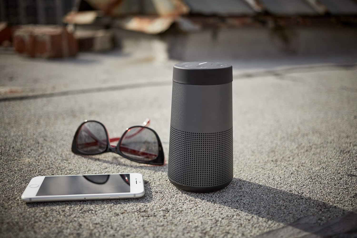 The Bose SoundLink Revolve, the Portable Bluetooth Speaker with 360 Wireless Surround Sound, Triple Black: Home Audio & Theater