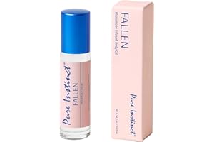 Pure Instinct FALLEN Roll-On The Original Pheromone Infused Body Oil Perfume Fragrance EDP Parfum - For Her Women - TSA Ready 0.34 fl oz