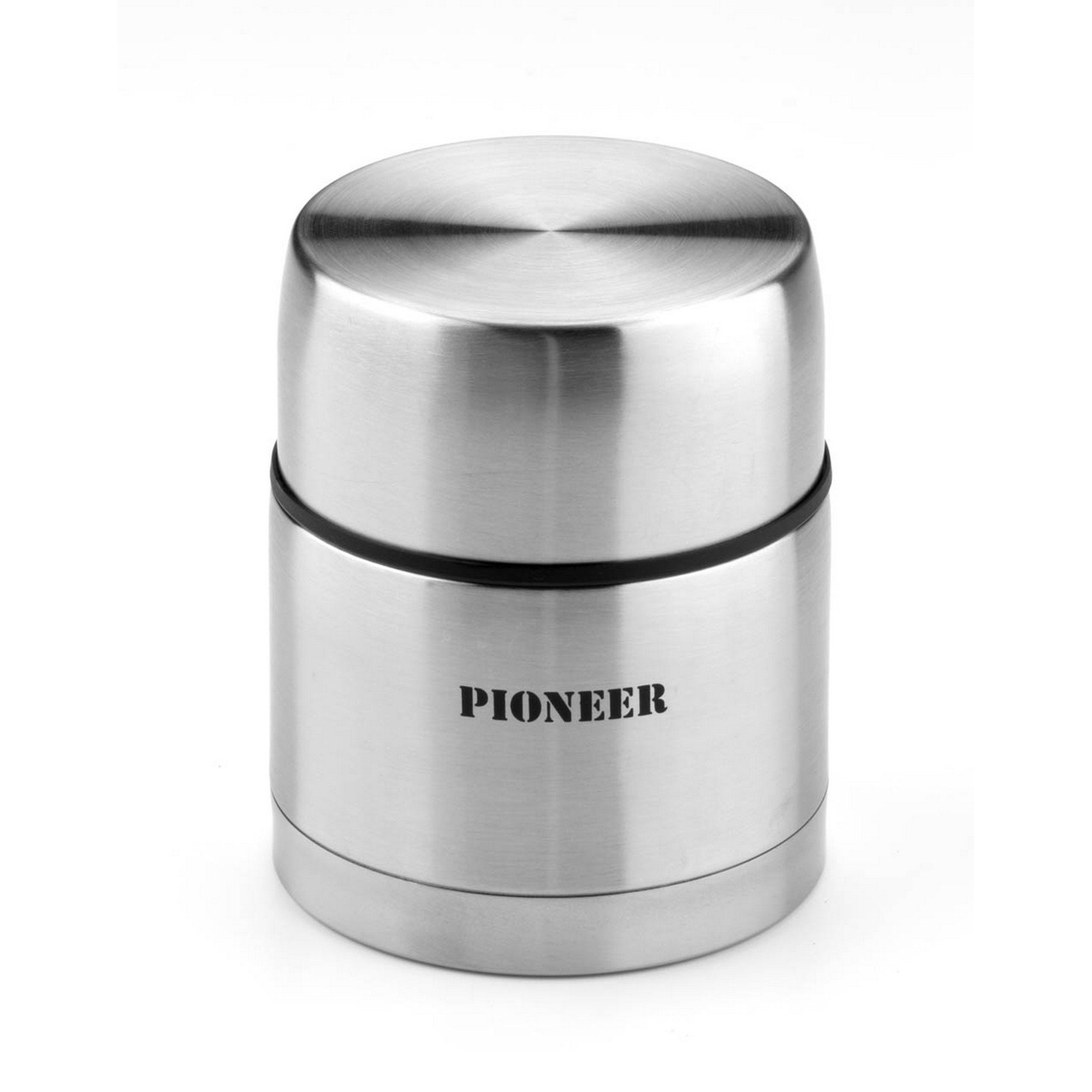 Pioneer Vacuum Insulated Leakproof Soup/Food Flask, 8 Hours Hot 24 Hours Cold, Stainless Steel, 500 ml