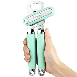 Spring Chef Stainless Steel Can Opener - Manual