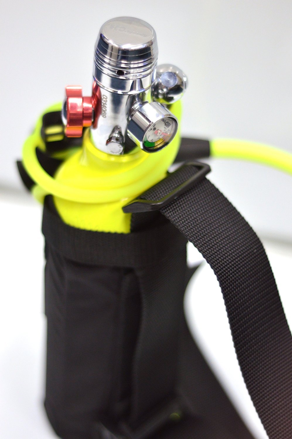 DXDIVER Bailout Pony Bottle Diving Kit with Nylon Belt Hose 13 cf