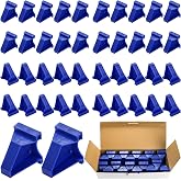 Yesland 40 Pcs Flooring Spacers, 2 in 1 Laminate Flooring Spacers with 1/2" &amp; 1/4" Gaps, Flooring Installation Spacers for Vinyl Plank, LVP, Laminate Wood, Engineered Hardwood, Bamboo, Tile Flooring