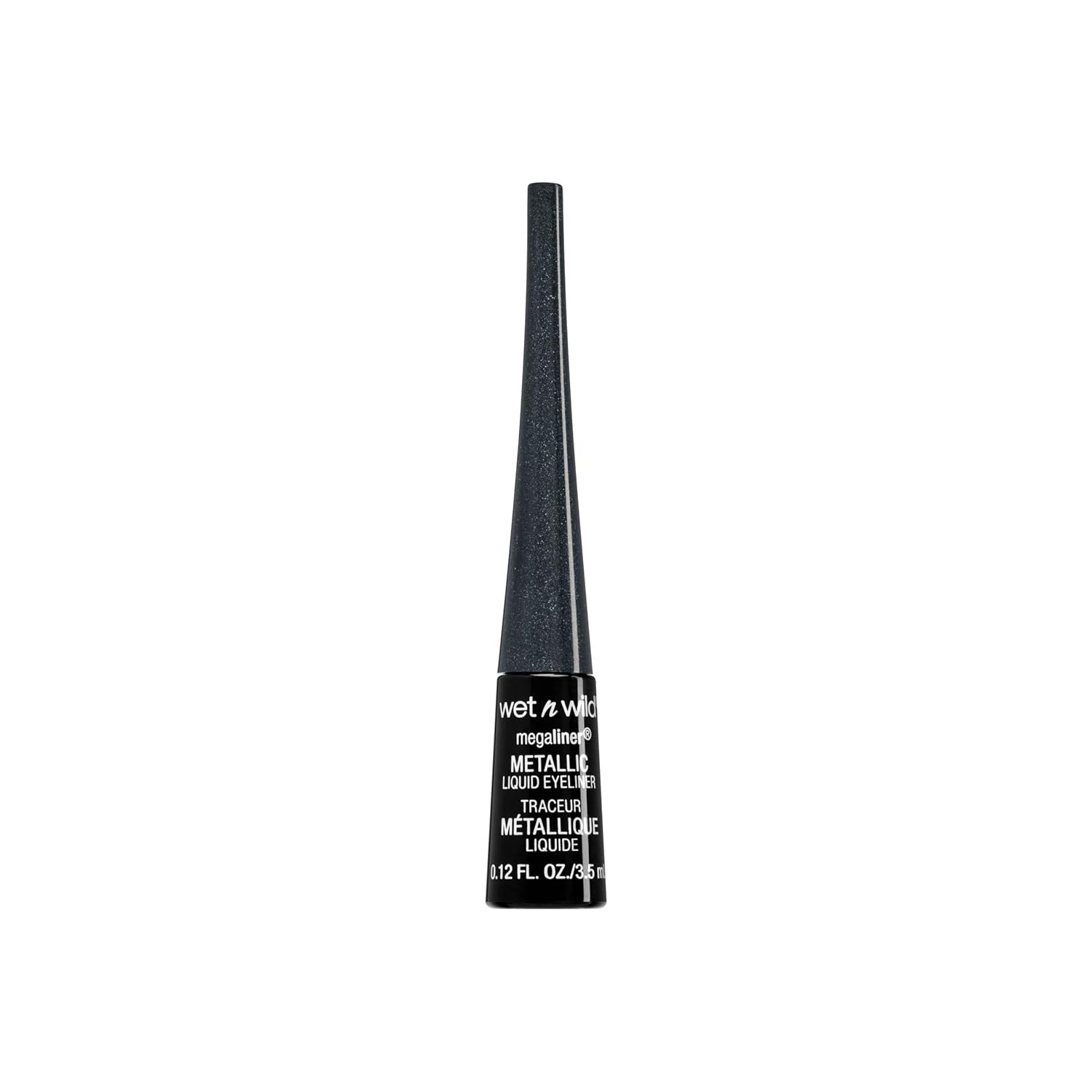 wet n wild Megaliner Metallic Liquid Eyeliner, Cosmic Black