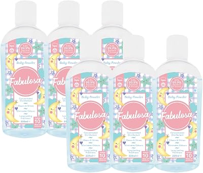Fabulosa 4 in 1 Concentrated Antibacterial Disinfectant All Purpose Cleaner