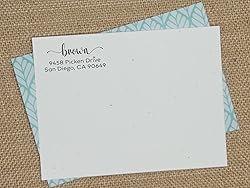 Self-inking Return Address Stamp with Last Name