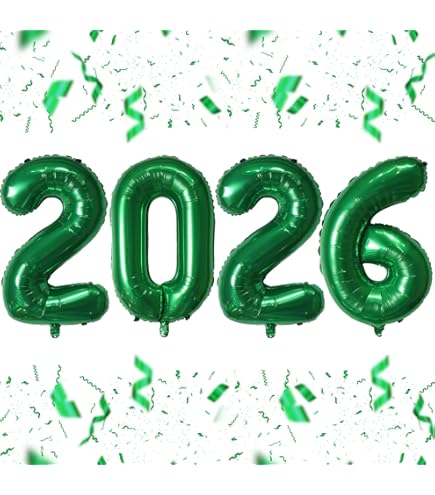 Amazon.com: 多色類別2025 氣球- 16 英吋| 2025 年畢業裝飾的畢業氣球