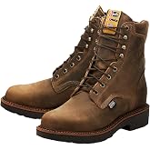 Justin Blueprint 8" Men's Work Boots, EH Rated