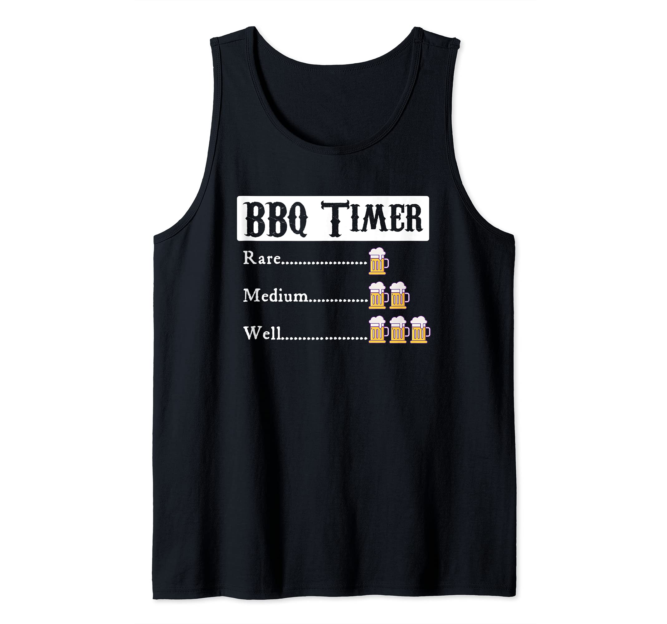 BBQ Timer Barbecue Tank Top