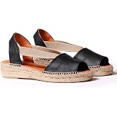 Toni Pons - ETNA - Flat leather sandal with elastics
