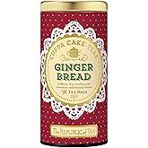 The Republic of Tea Gingerbread Cuppa Cake Red Tea, 36 Tea Bag Tin