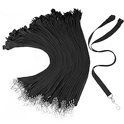 Patelai 60 Pcs Breakaway Lanyards with J Hook Bulk