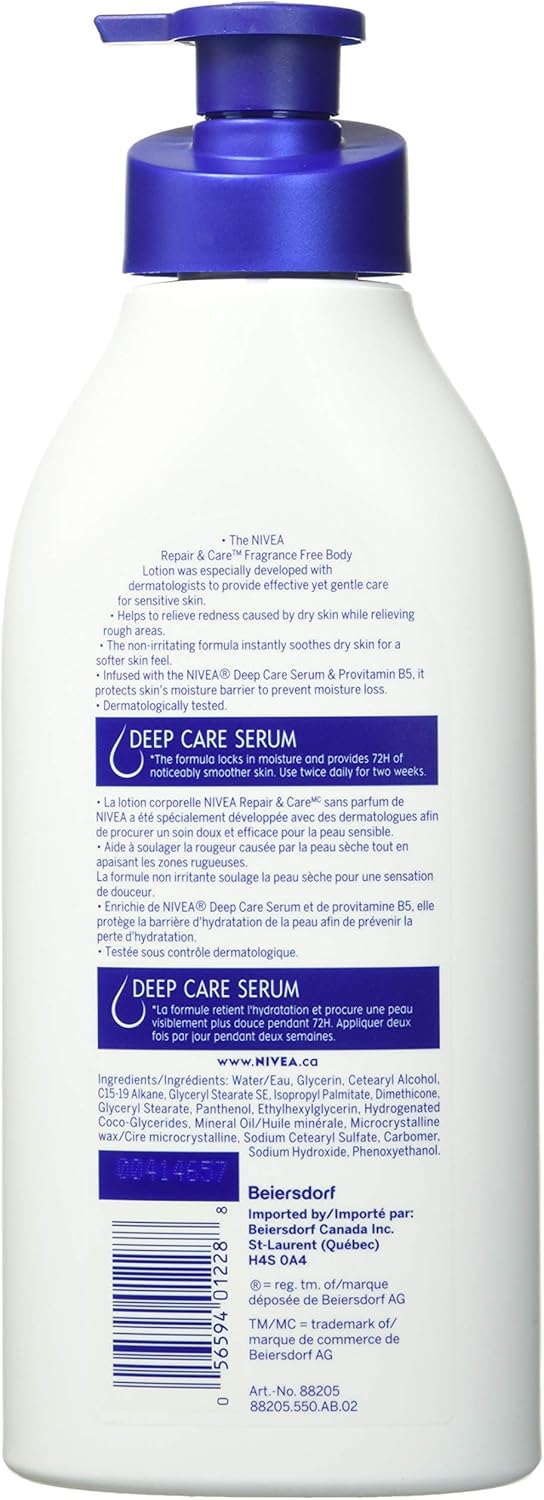 nivea repair & care 72h body lotion for extra dry skin