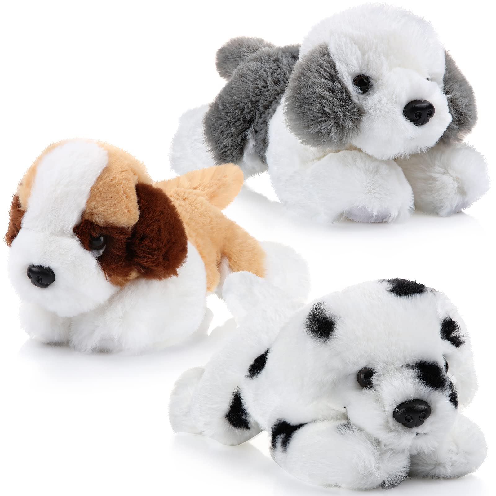 Photo 1 of ***SPOTTED DOG MISSING***
Skylety 3 Pcs 7.87 Inches Dog Stuffed Animal Plush Dog Soft Plush Pet Pillow Toy Fluffy Puppy Set for Puppy Party Favor Birthday Home Decor(St. Bernard, Shepherd, Spotted Dog)