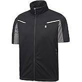 Little Donkey Andy Men's Lightweight Softshell Vests Short Sleeve Jackets for Golfing Hiking Running