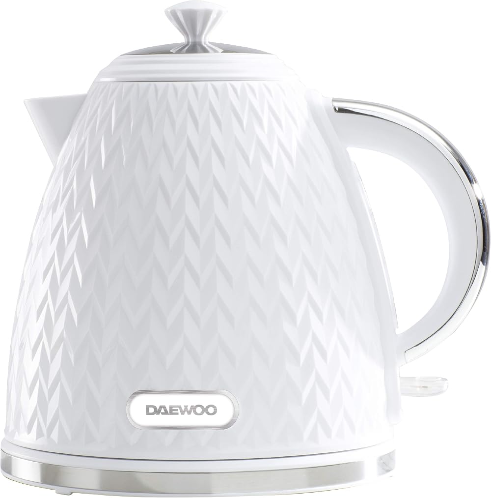 Daewoo Argyle 1.7L Electric Kettle Removable Lid Filter Auto Shut Off