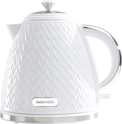Daewoo Argyle 1.7L Electric Kettle Removable Lid Filter Auto Shut Off