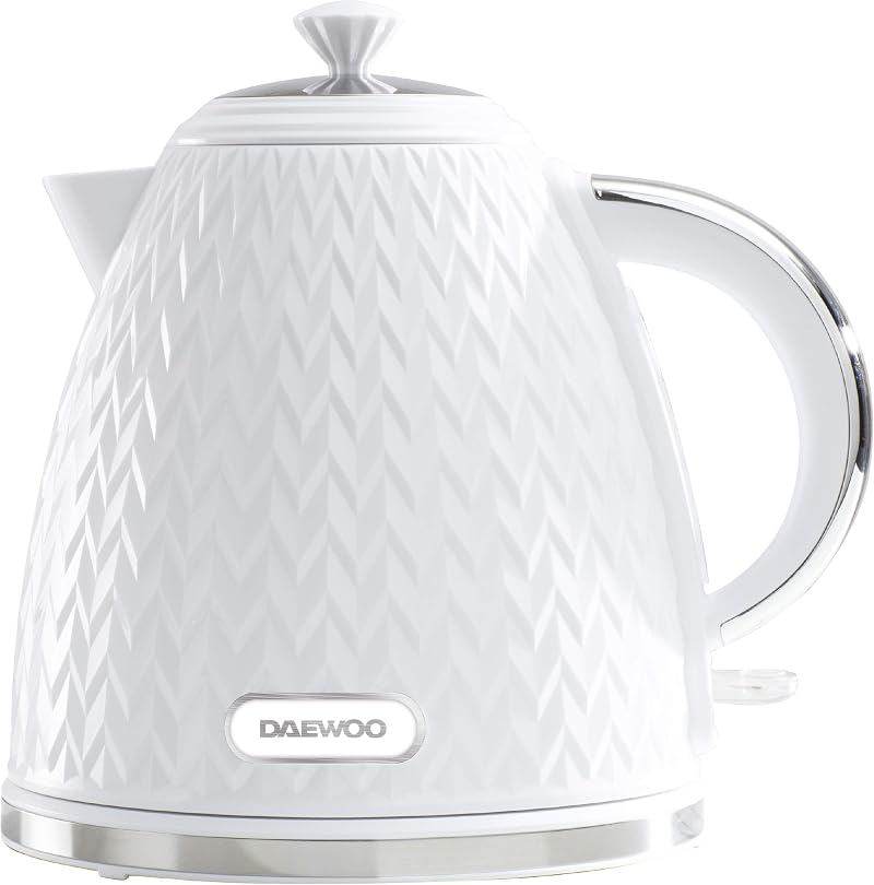 Daewoo Argyle 1.7L Electric Kettle Removable Lid Filter Auto Shut Off