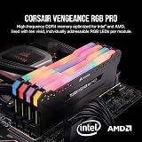 Corsair Vengeance RGB PRO DDR4 32GB (2x16GB) 3200MHz CL16 RAM Black view 2