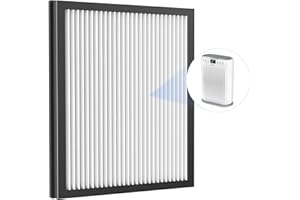 LUNINO Air Purifier Replacement Filter, 3 Stage HEPA Filter E-200 Air Purifier, Air Cleaner Filter, 1 Pack, White