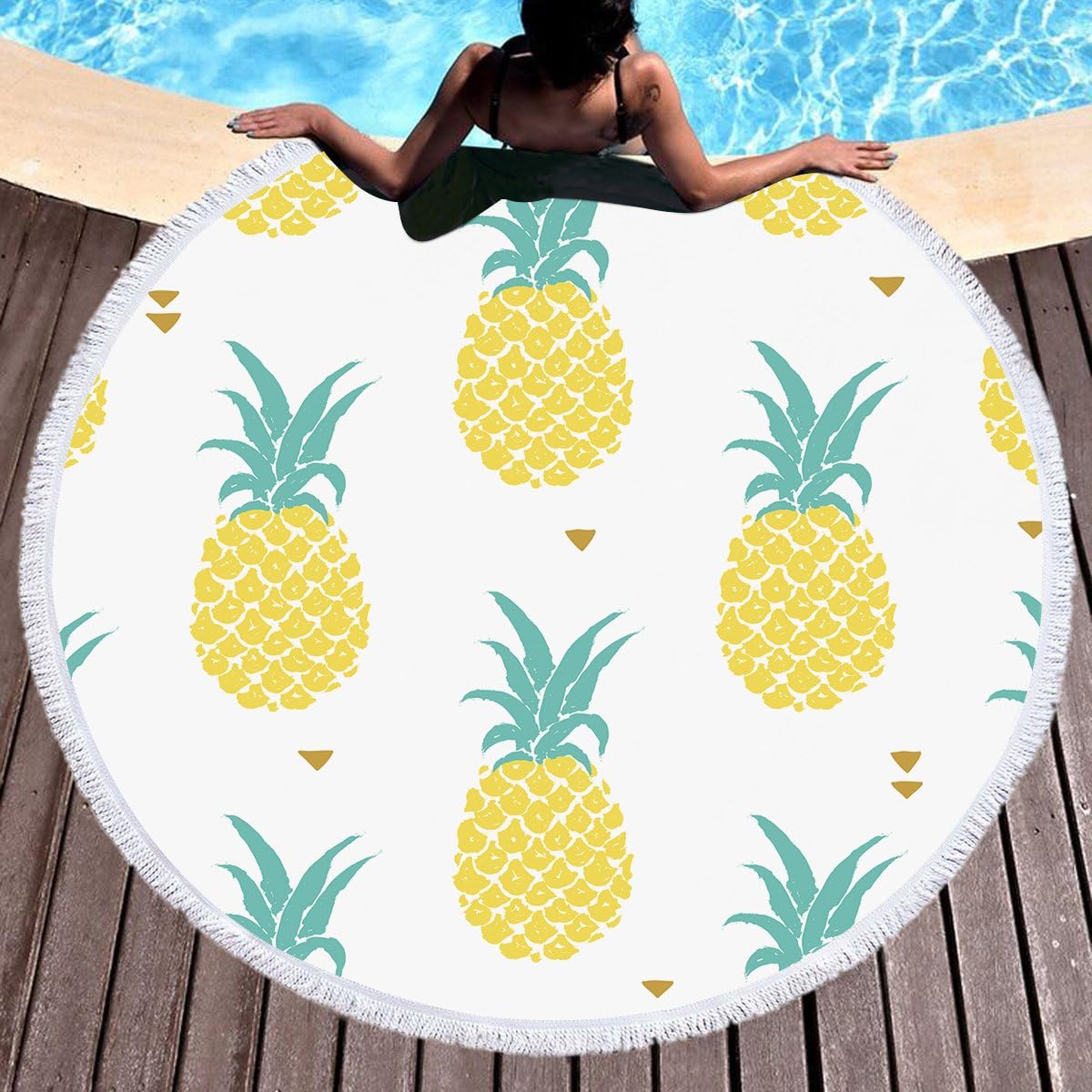 Best beach chair for kids pineapple