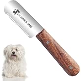Professional Stripping Knife, Right handed, 3 inch blade (Stainless Steel) (Coarse, Rosewood)