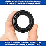 Your Day Mate Strainer Basket Seal 2pk for Franke 3.5" Drain Sets 133.0060.773 view 3