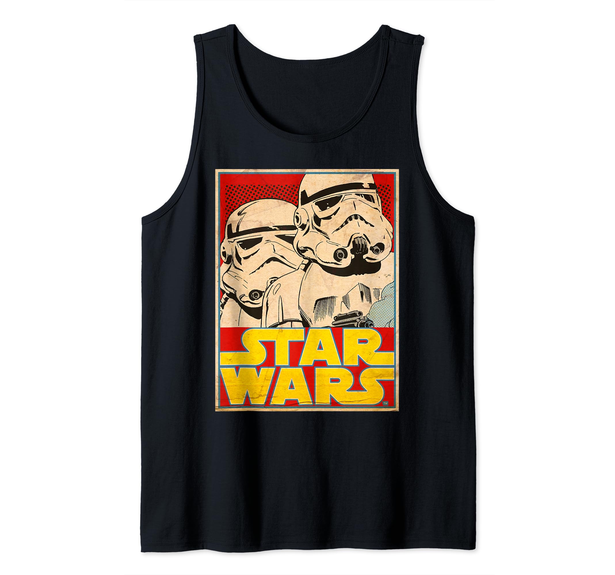 Star Wars Stormtrooper March Vintage Trading Card Tank Top