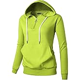 GIVON Women's Lightweight Zip Up Hoodie – Long Sleeve Thin Casual Hooded Jacket, Plus
