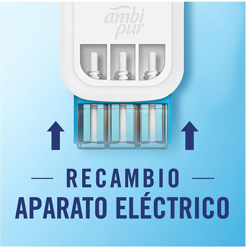 Ambi Pur 3Volution Recambio Ambientador Eléctrico Lirio 4x20ml