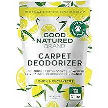 Good Natured Brand | Carpet Deodorizer &amp; Freshener Powder | 31 oz Pet Odor Eliminator for Strong Odor &amp; Pet Urine | Fresh Nat