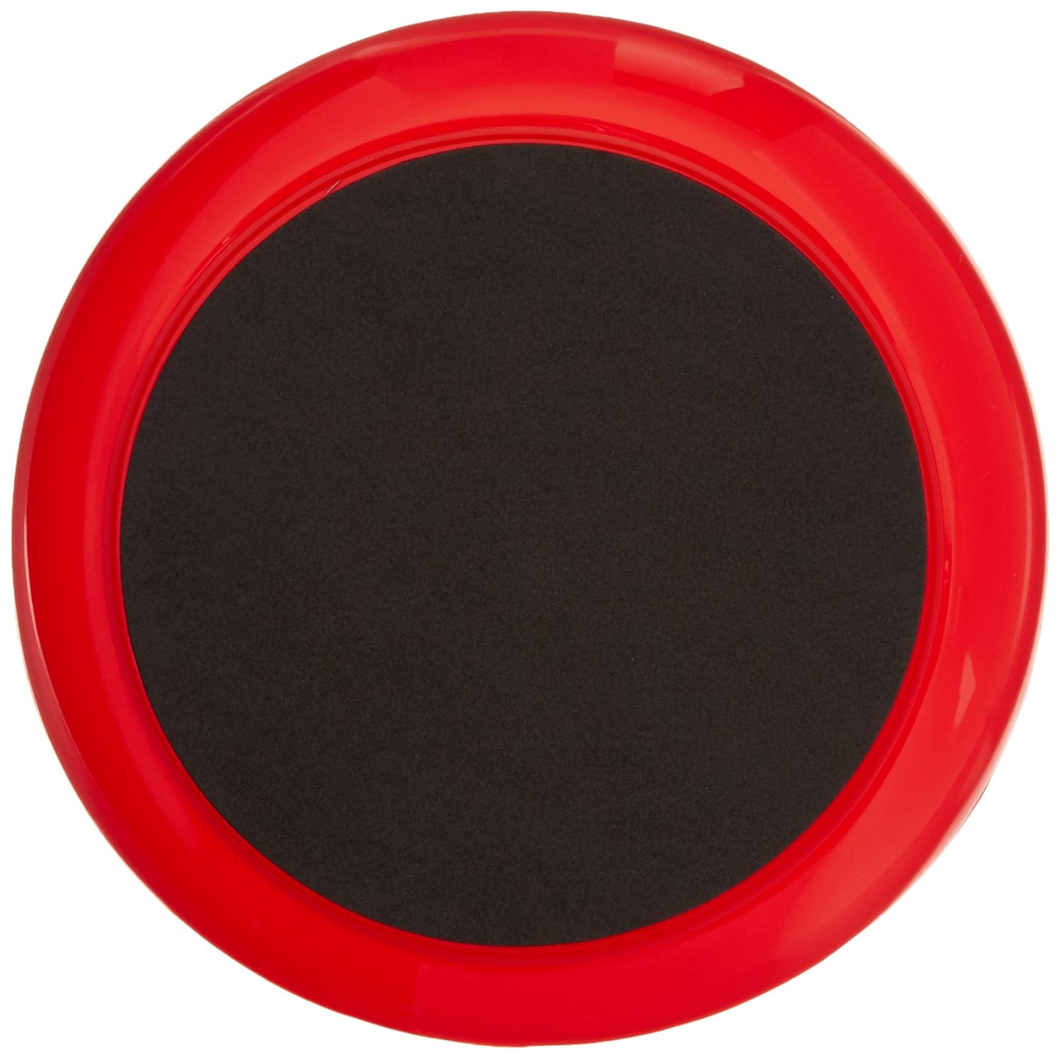 Red Round Scoop Dish, Unbreakable 8" Scooper Bowl for Elderly, Disabled, & Handicapped, Plate with Non Skid Rubber Padded Bottom for Independent Eating, Self-Feeding Aid: Industrial & Scientific