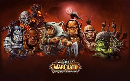 World of Warcraft Warlords of Draenor WoW WoD Poster gefaltet NEU