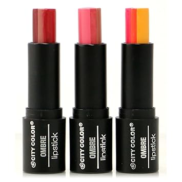 3pc City Color Ombre LipStick Set of 3 