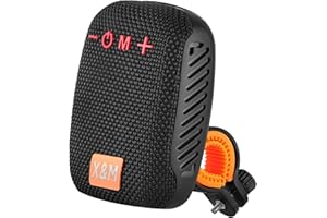 Xjahwr Portable Bluetooth for Bike, IPX5 Waterproof Wireless Traveling Bicycle Speakers, Integrated Design Bicycle Speaker wi