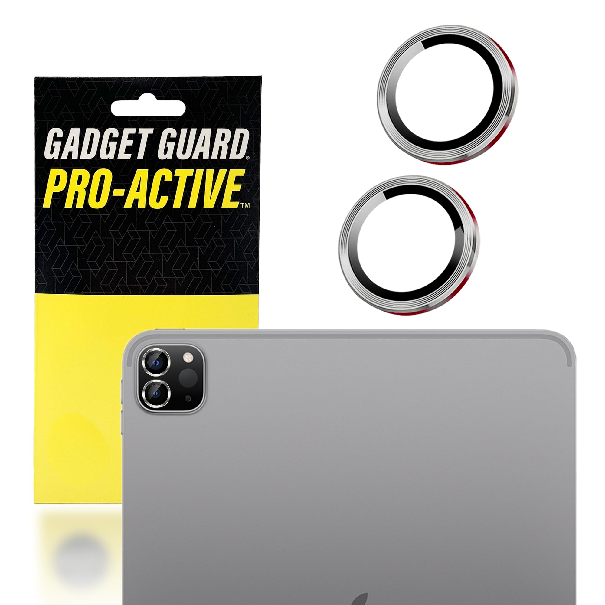 Photo 1 of Gadget Guard Camera Lens Protector for iPad Pro 11-Inch/12.9-Inch (2022/2021/2020 Models), 9H Anti-Scratch HD Clear Tempered Glass, Full Coverage, Easy Installation