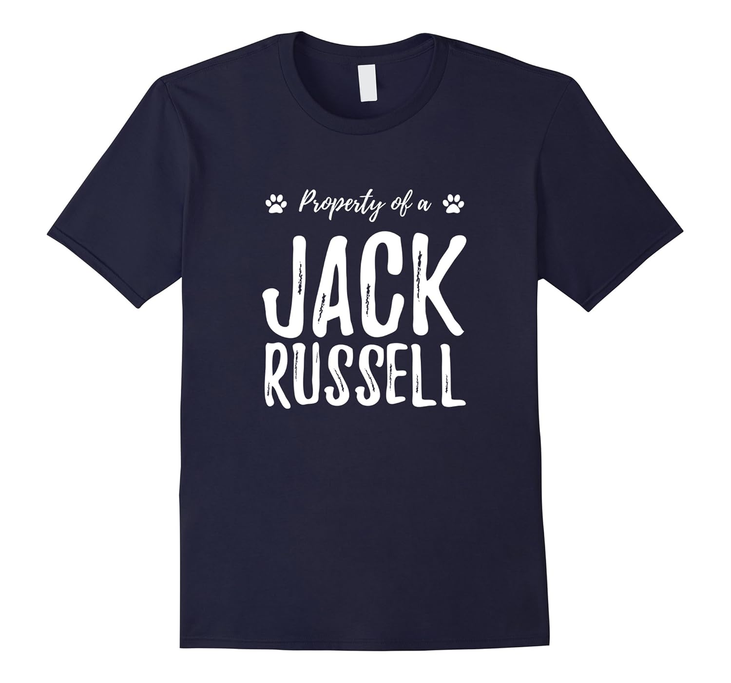 Property of a Jack Russell Tshirt Funny Dog Lovers Gift Idea-ANZ